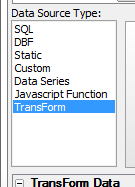 List Transformdatasource
